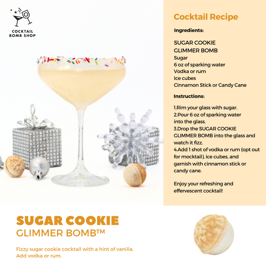 SUGAR COOKIE - COCKTAIL BOMB
