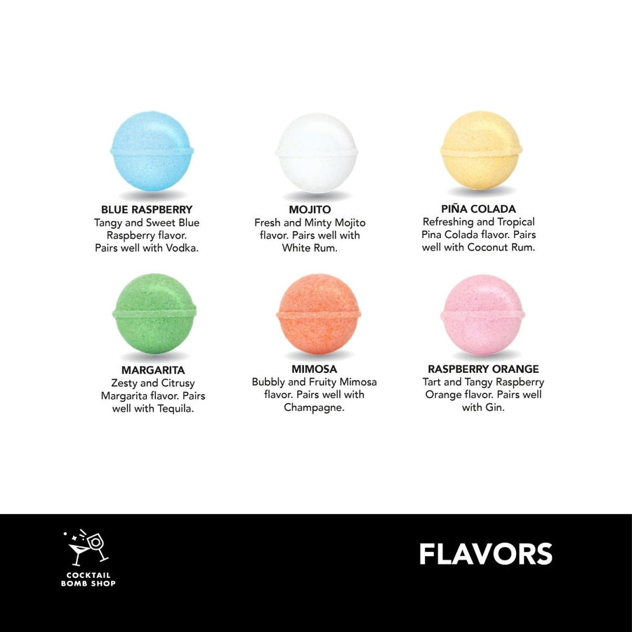 VARIETY PACK - COCKTAIL BOMBS