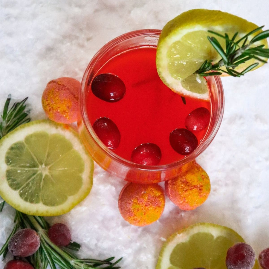 CRANBERRY LEMONADE COCKTAIL BOMB