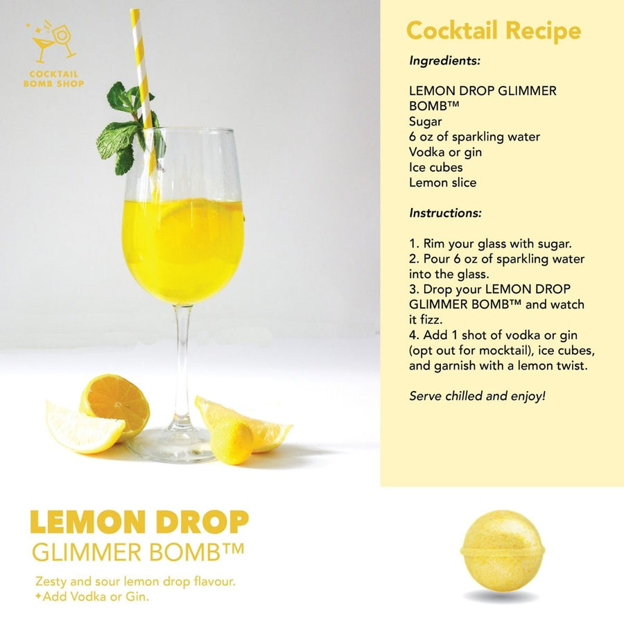 LEMON DROP - COCKTAIL BOMB