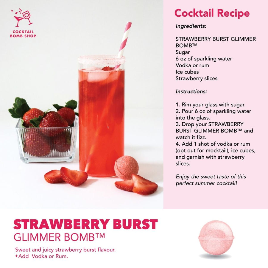 STRAWBERRY BURST - COCKTAIL BOMB